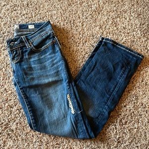 BKE womens Straight Leg Jeans. Size 24.